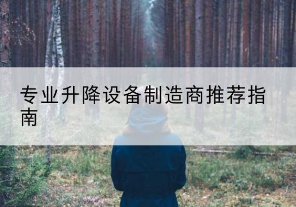 盐田电动剪叉升降平台厂家-专业升降设备制造商推荐指南